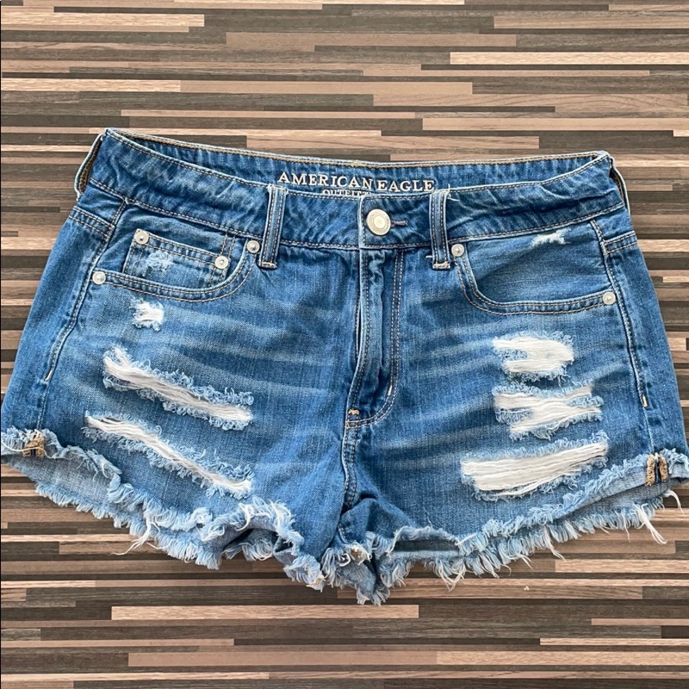 American Eagle Distressed Shorts